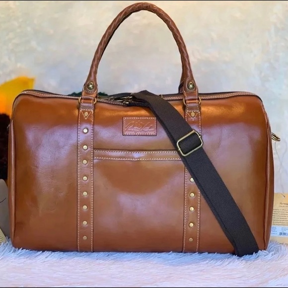 Patricia Nash, Milano weekender Leather luggage piece